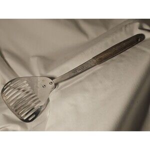 Vintage Kitchamajig Multi-Use Kitchen Tool with Wooden Handle & Advertising